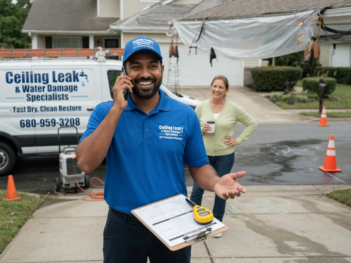 Ceiling Leak Cleanup Leggett, TX FAQs