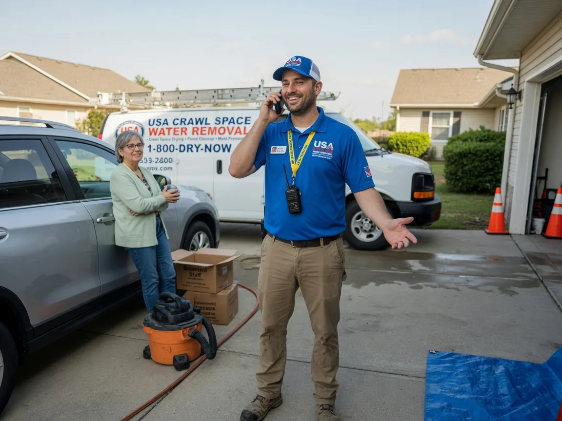 Crawl Space Water Removal Leggett, TX FAQs